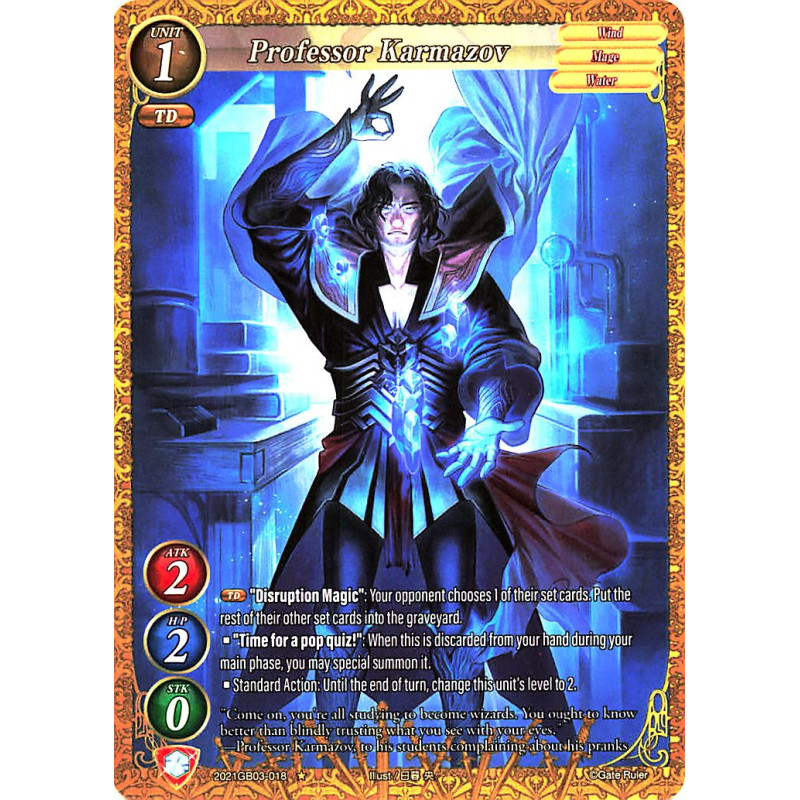 gate-ruler-tcg-premium-2021gb03-018-professor-karmazov-gb03-aces-of-the-cosmos-assemble