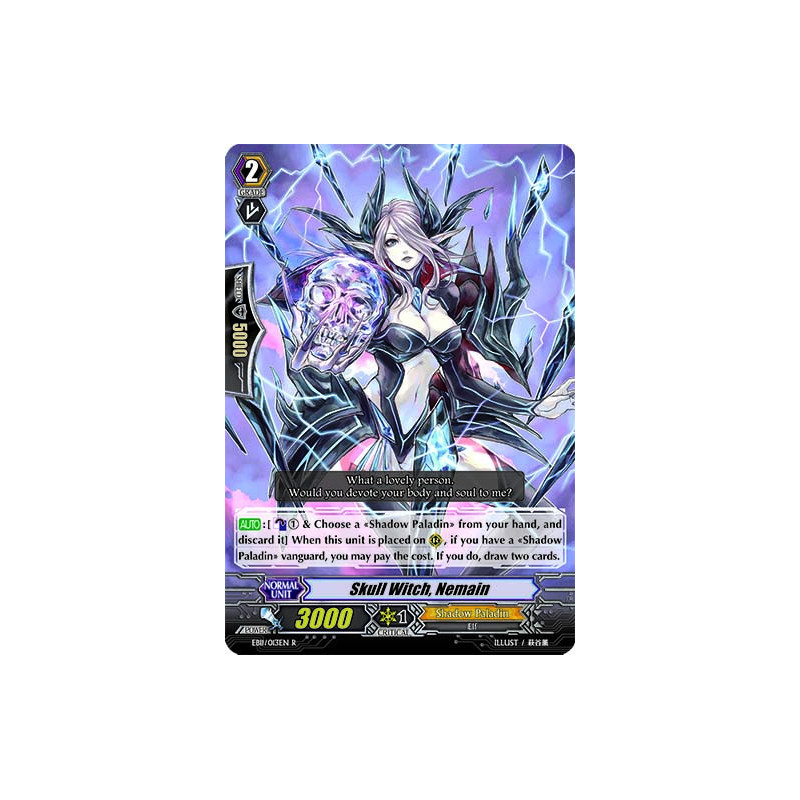 Vanguard_TCG_card_EB11_013EN_Skull_Witch_Nemain_Requiem_at_Dusk