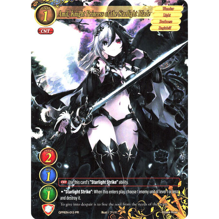 gate-ruler-tcg-gpren-013-pr-amil-knight-princess-of-the-starlight-blade-gb04-become-the-hero