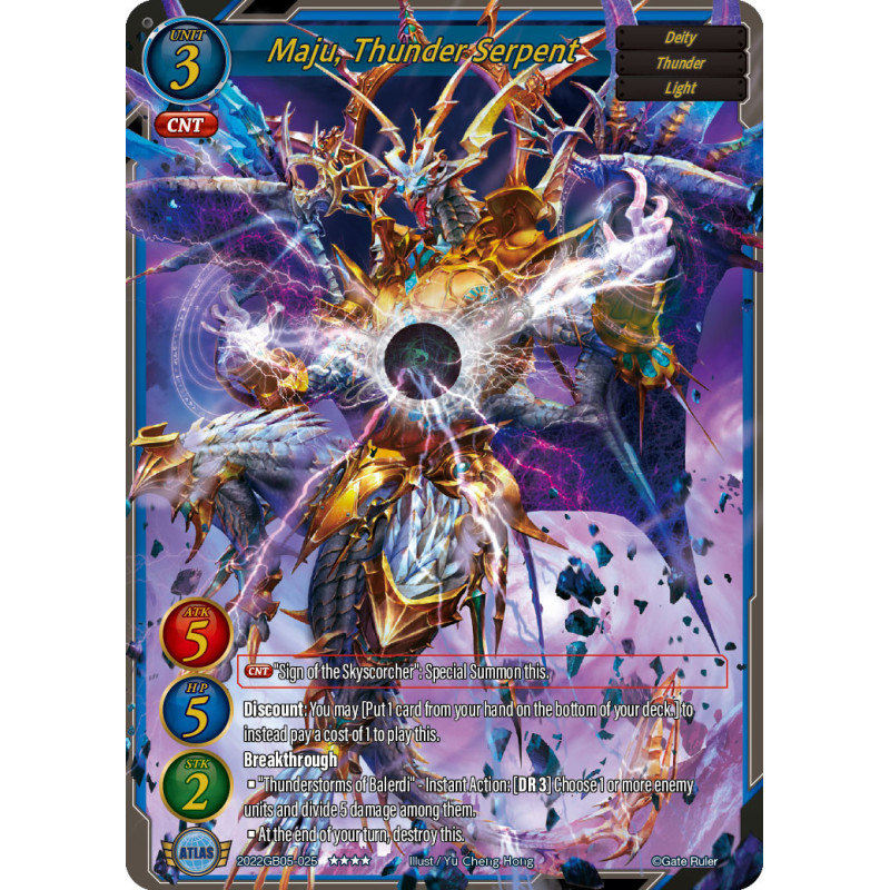 gate-ruler-tcg-2022gb05-025-maju-thunder-serpent-gb05-shout-with-the-geas