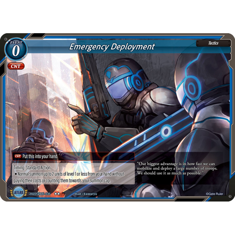 gate-ruler-tcg-2022gb05-035-emergency-deployment-gb05-shout-with-the-geas