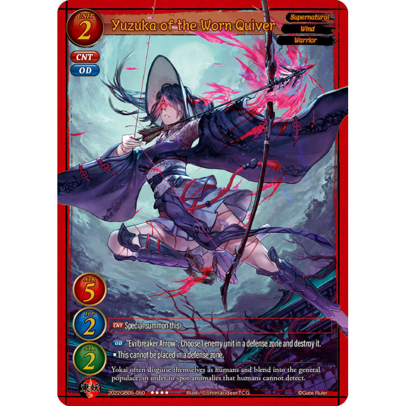 gate-ruler-tcg-2022gb05-050-yuzuka-of-the-worn-quiver-gb05-shout-with-the-geas