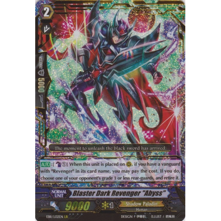 Vanguard_TCG_card_EB11_L02EN_Blaster_Dark_Revenger_Abyss_Requiem_at_Dusk