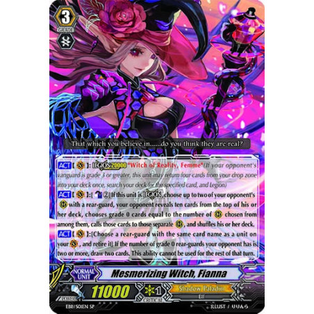 Vanguard_TCG_card_EB11_S01EN_Mesmerizing_Witch_Fianna_Requiem_at_Dusk
