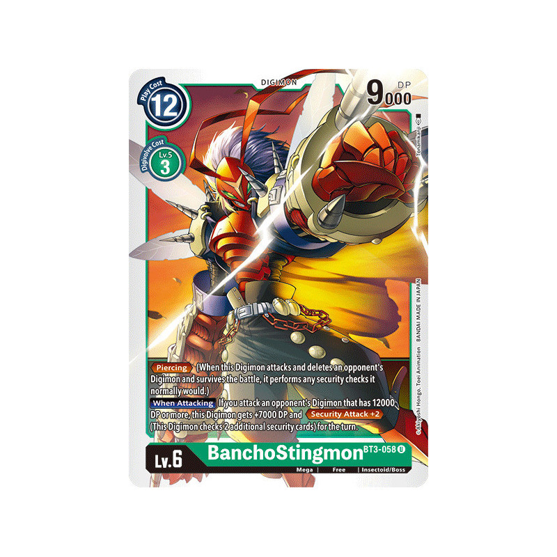 Digimon_TCG_BT3-058_BanchoStingmon_Uncommon_Union_Impact_Card_Game