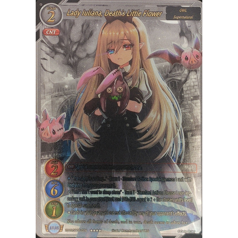 gate-ruler-tcg-premium-2022gb05-028-lady-iuliana-death-s-little-flower-gb05-shout-with-the-geas