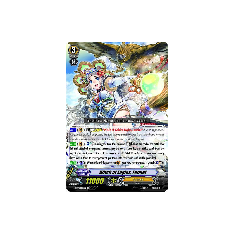 Vanguard_TCG_card_EB12_004EN_Witch_of_Eagles_Fennel_Waltz_of_the_Goddess