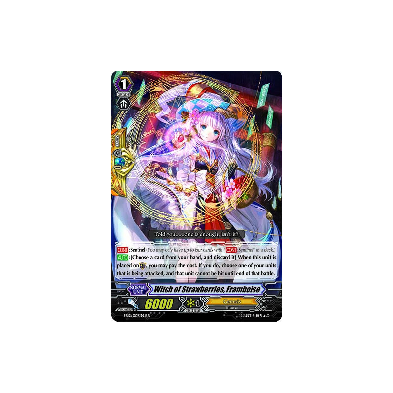 Vanguard_TCG_card_EB12_007EN_Witch_of_Strawberries_Framboise_Waltz_of_the_Goddess