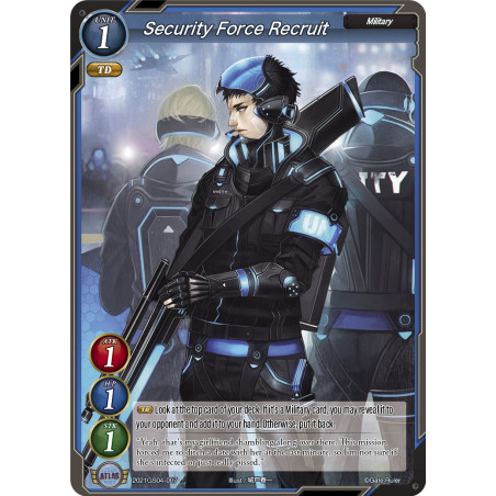 gate-ruler-tcg-2021gs04-007-security-force-recruit-gs04-new-york-zombiepocalypse