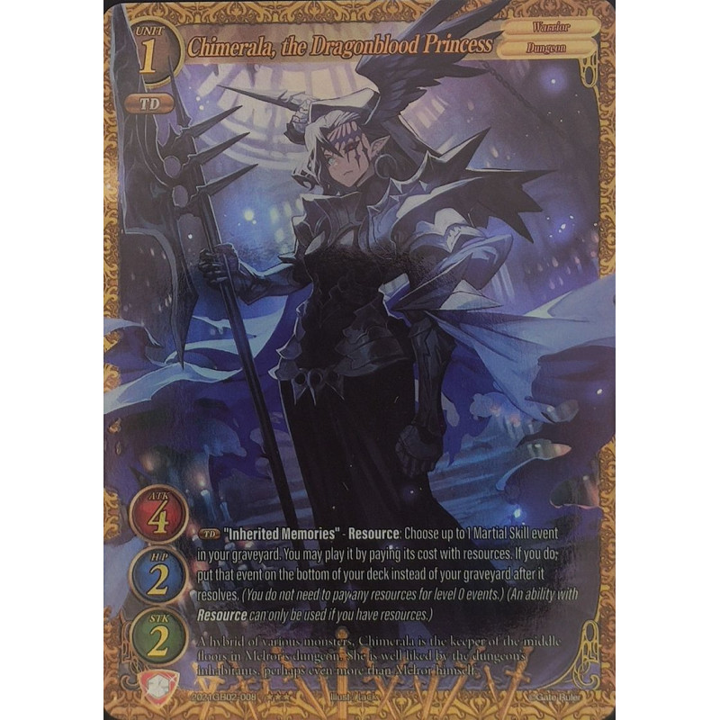 gate-ruler-tcg-premium-2021gb02-008-p-chimerala-the-dragonblood-princess-gb02-onslaught-of-the-eldritch-gods