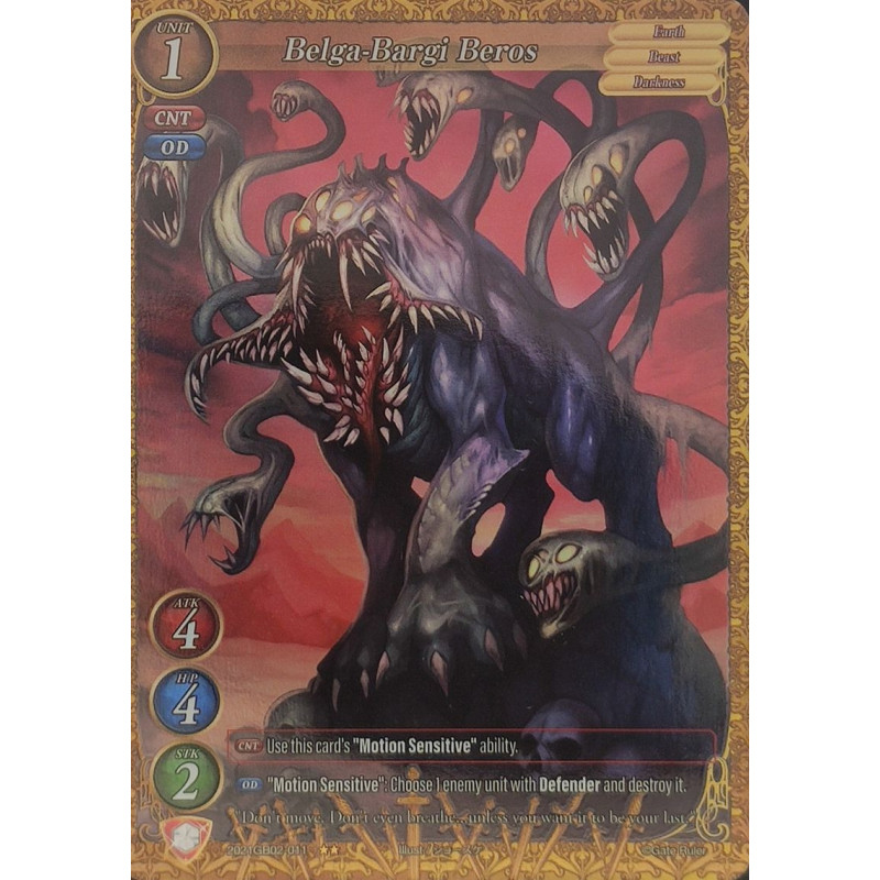 gate-ruler-tcg-premium-2021gb02-011-p-belga-bargi-beros-gb02-onslaught-of-the-eldritch-gods