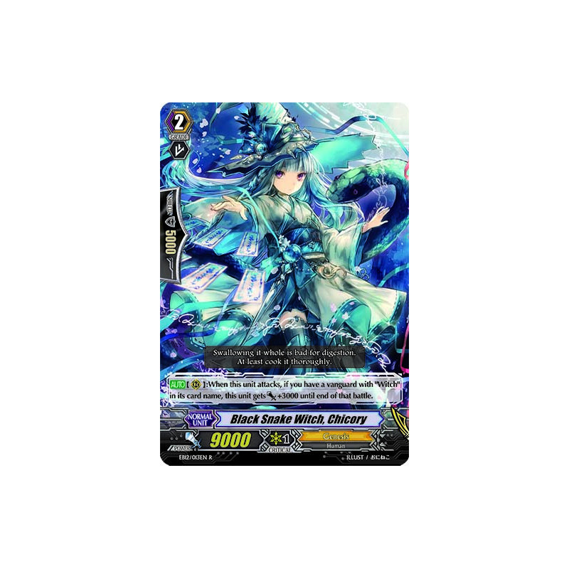 Vanguard_TCG_card_EB12_013EN_Black_Snake_Witch_Chicory_Waltz_of_the_Goddess