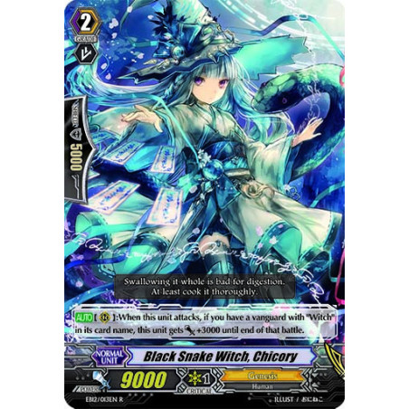Vanguard_TCG_card_EB12_013EN_Black_Snake_Witch_Chicory_Waltz_of_the_Goddess