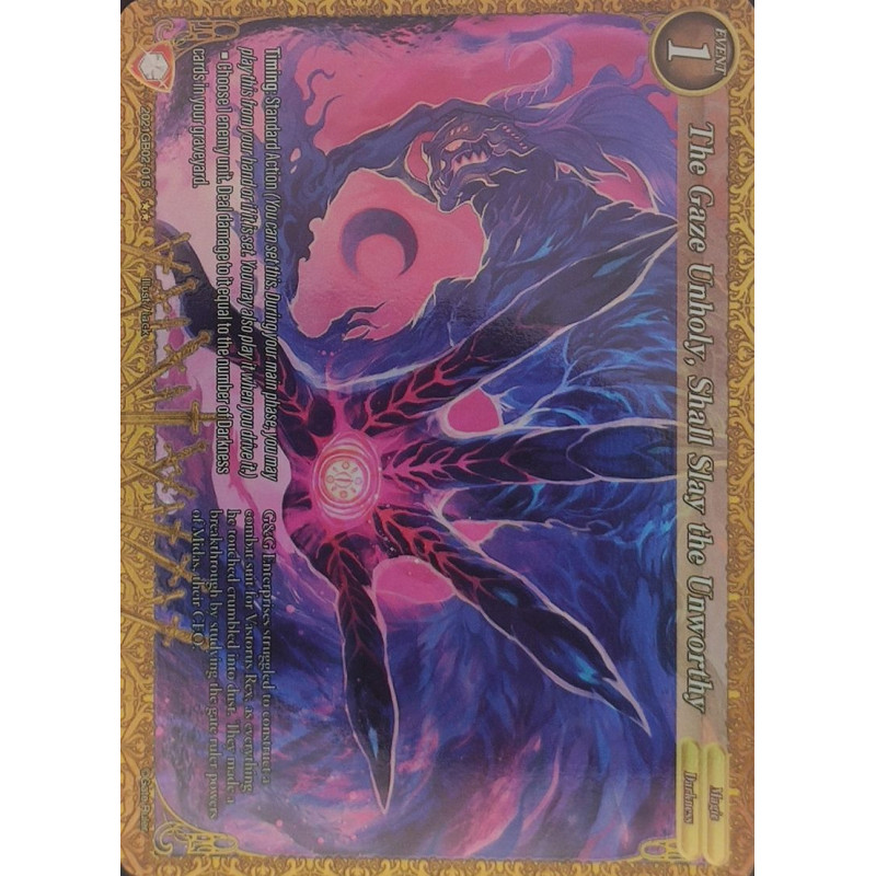 gate-ruler-tcg-premium-2021gb02-015-p-the-gaze-unholy-shall-slay-the-unworthy-gb02-onslaught-of-the-eldritch-gods