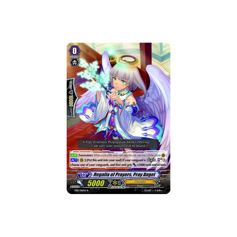 Vanguard_TCG_card_EB12_016EN_Regalia_of_Prayers_Pray_Angel_Waltz_of_the_Goddess