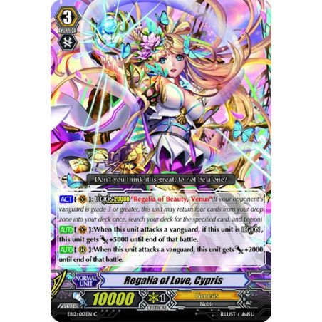 Vanguard_TCG_card_EB12_017EN_Regalia_of_Love_Cypris_Waltz_of_the_Goddess