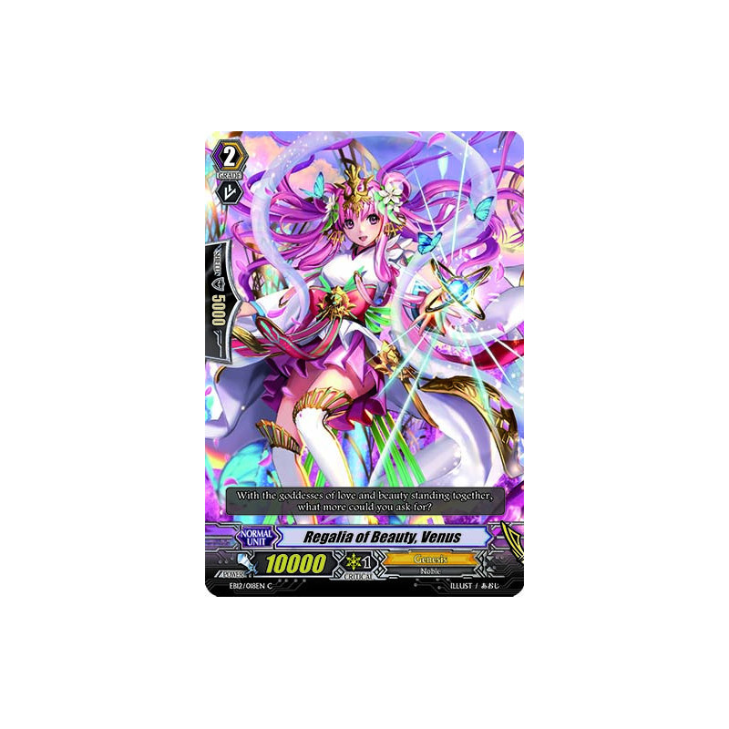 Vanguard_TCG_card_EB12_018EN_Regalia_of_Beauty_Venus_Waltz_of_the_Goddess