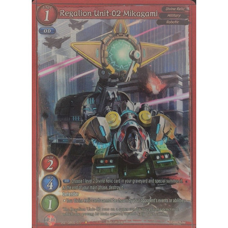 gate-ruler-tcg-premium-2021gb02-077-p-regalion-unit-02-mikagami-gb02-onslaught-of-the-eldritch-gods