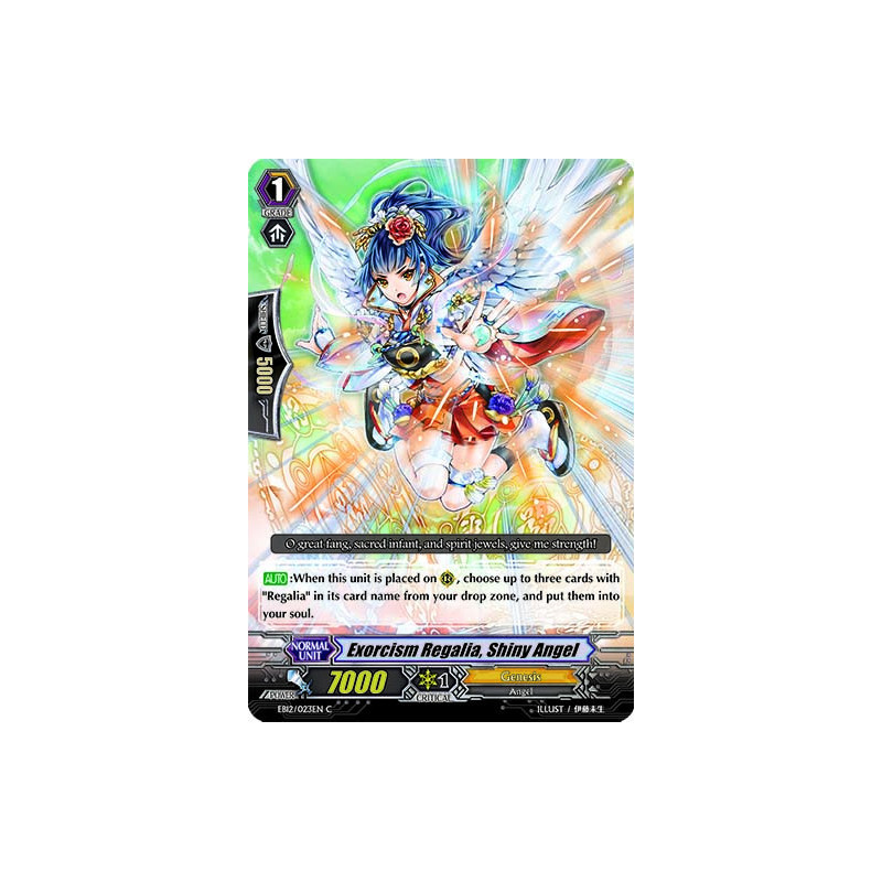 Vanguard_TCG_card_EB12_023EN_Exorcism_Regalia_Shiny_Angel_Waltz_of_the_Goddess