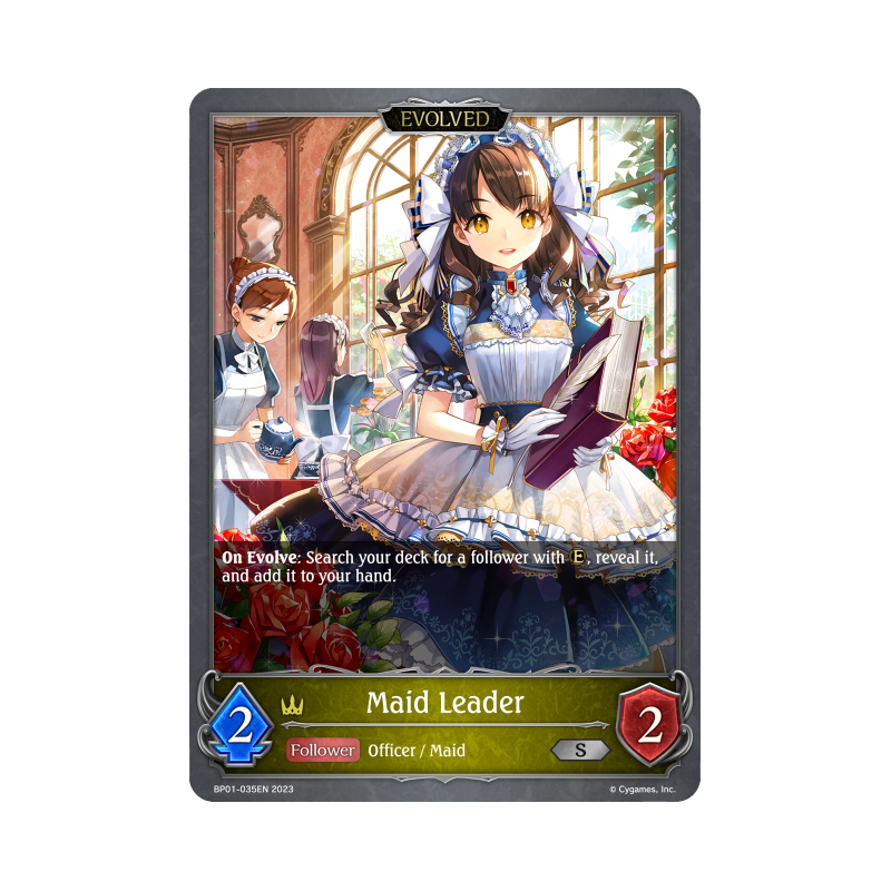 shadowverse-tcg-bp01-035en-silver-maid-leader-advent-of-genesis