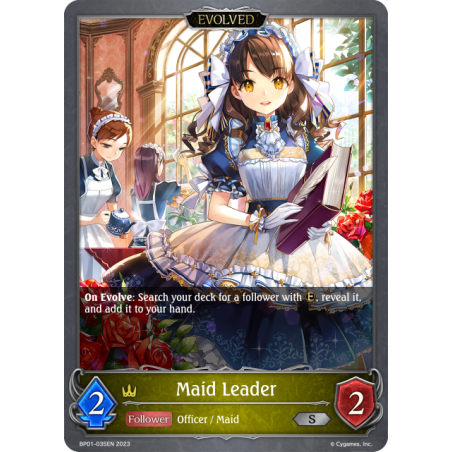 shadowverse-tcg-bp01-035en-silver-maid-leader-advent-of-genesis