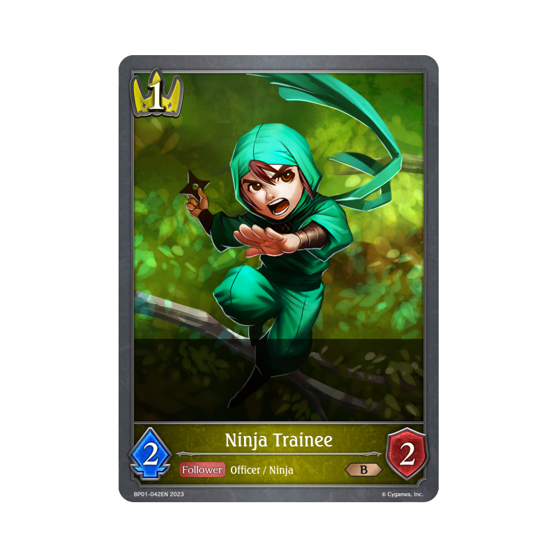 shadowverse-tcg-bp01-042en-bronze-ninja-trainee-advent-of-genesis