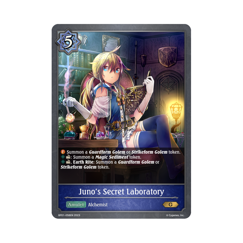 shadowverse-tcg-bp01-058en-gold-juno-s-secret-laboratory-advent-of-genesis