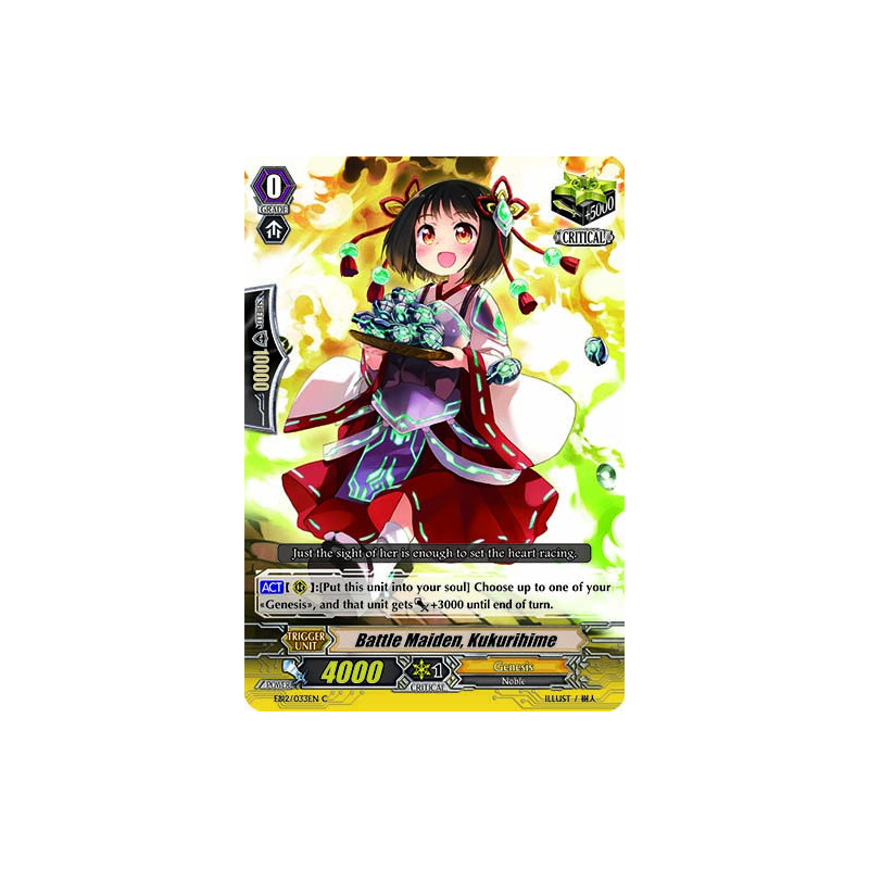 Vanguard_TCG_card_EB12_033EN_Battle_Maiden_Kukurihime_Waltz_of_the_Goddess