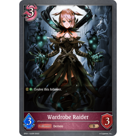 shadowverse-tcg-bp01-122en-bronze-wardrobe-raider-advent-of-genesis