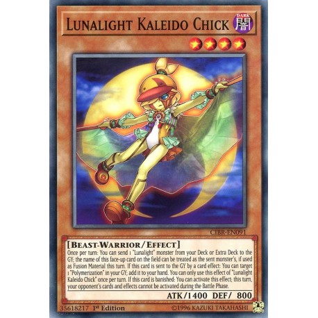 YU-GI-OH CARD LUNALIGHT KALEIDO CHICK CIBR-EN091 