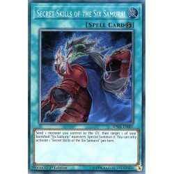 Secret Skills of the Six Samurai SPWA-EN007 Secret Rare Yu-Gi-Oh Card 1st New 