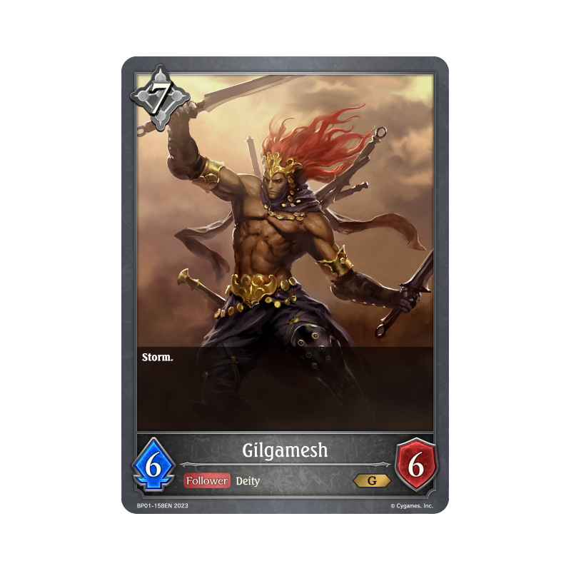 shadowverse-tcg-bp01-158en-gold-gilgamesh-advent-of-genesis