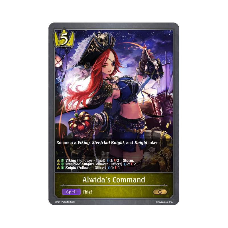 shadowverse-tcg-bp01-p06en-gold-premium-alwida-s-command-advent-of-genesis