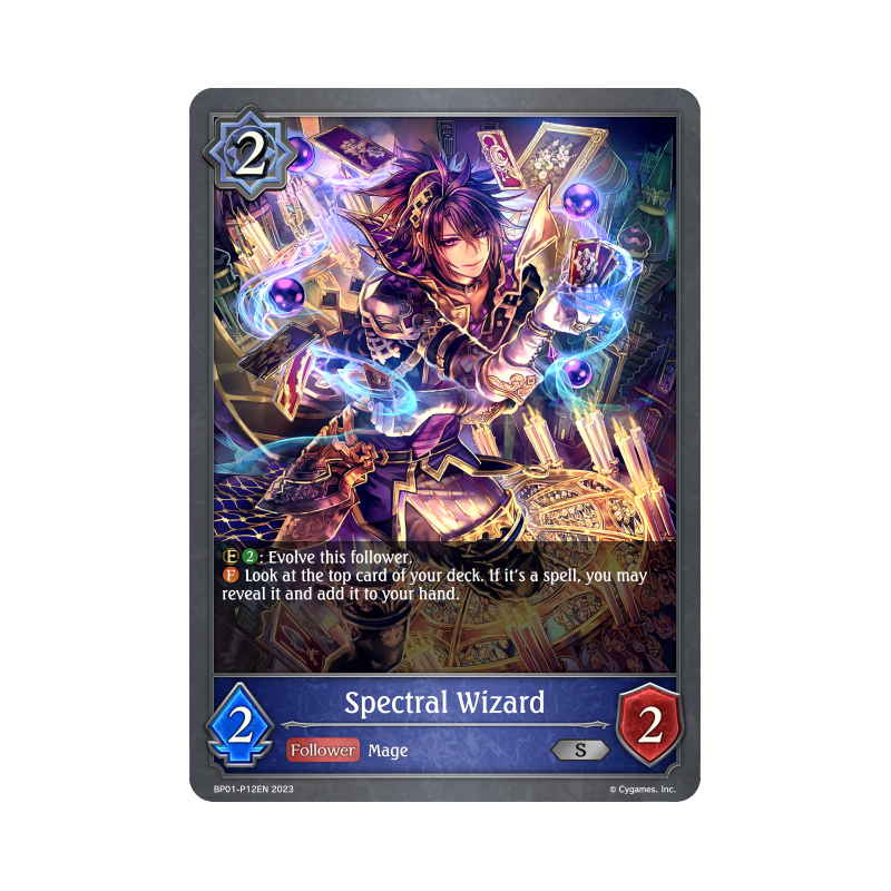 shadowverse-tcg-bp01-p12en-silver-premium-spectral-wizard-advent-of-genesis