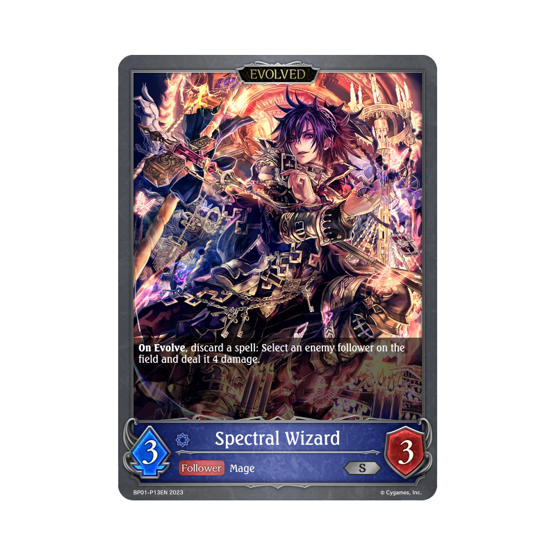 shadowverse-tcg-bp01-p13en-silver-premium-spectral-wizard-advent-of-genesis