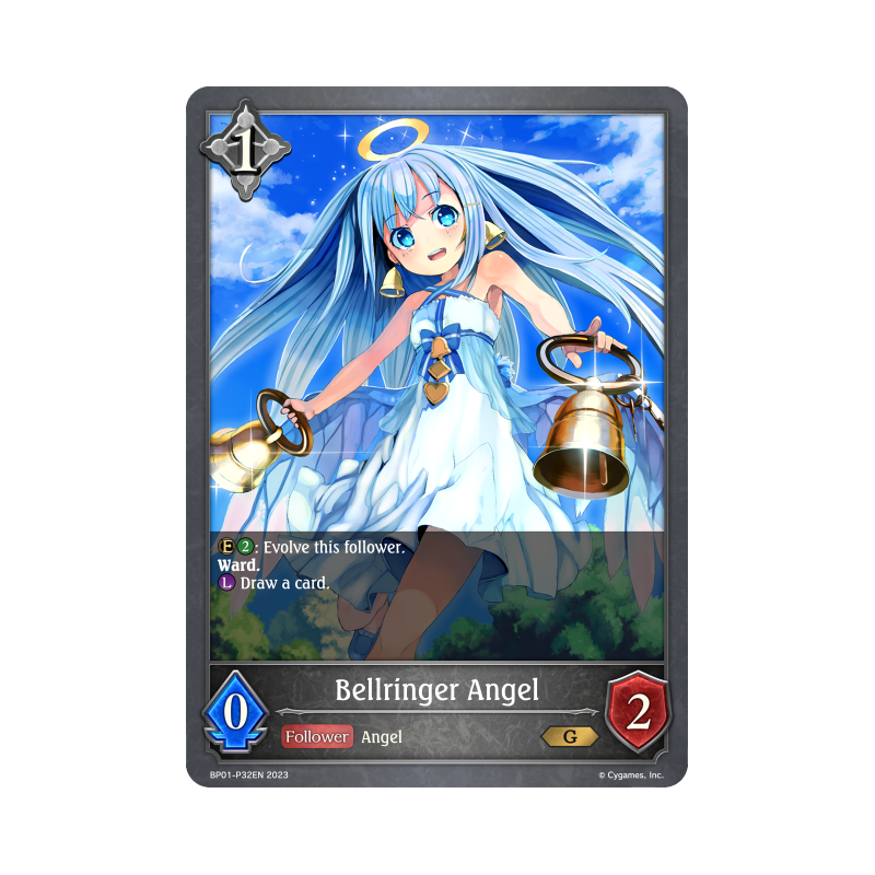 shadowverse-tcg-bp01-p32en-gold-premium-bellringer-angel-advent-of-genesis