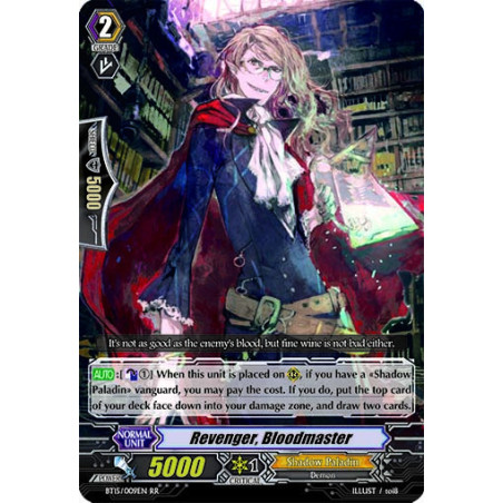 Vanguard_TCG_card_BT15_009EN_RR_Revenger_Bloodmaster_Infinite_Rebirth