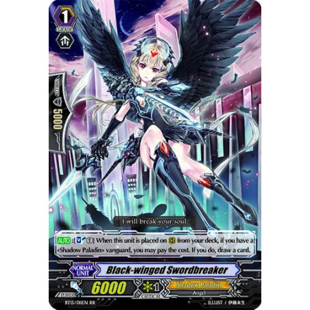 Vanguard_TCG_card_BT15_011EN_RR_Black-winged_Swordbreaker_Infinite_Rebirth