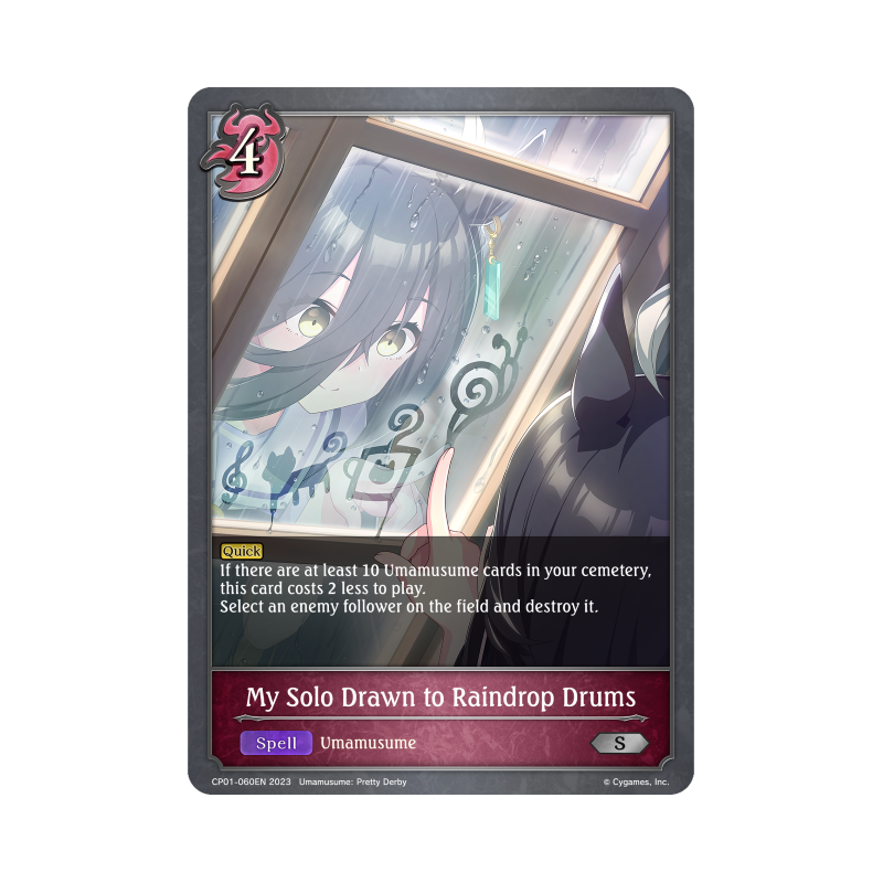shadowverse-tcg-cp01-060en-silver-my-solo-drawn-to-raindrop-drums-umamusume-pretty-derby