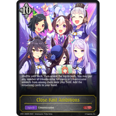 shadowverse-tcg-cp01-080en-legendary-close-knit-ambitions-umamusume-pretty-derby