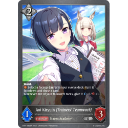 shadowverse-tcg-cp01-082en-silver-aoi-kiryuin-trainers-teamwork-umamusume-pretty-derby