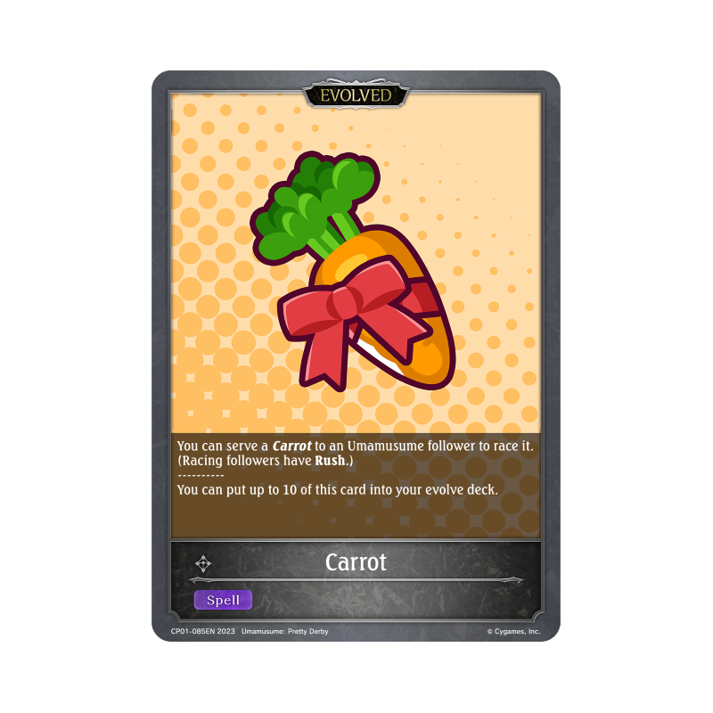 shadowverse-tcg-cp01-085en-carrot-umamusume-pretty-derby