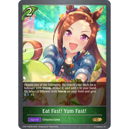 shadowverse-tcg-cp01-p02en-gold-premium-eat-fast-yum-fast-umamusume-pretty-derby