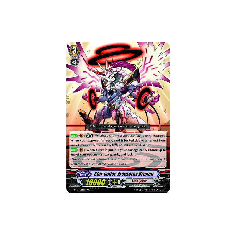 Vanguard_TCG_card_BT15_016EN_RR_Star-vader_Freezeray_Dragon_Infinite_Rebirth
