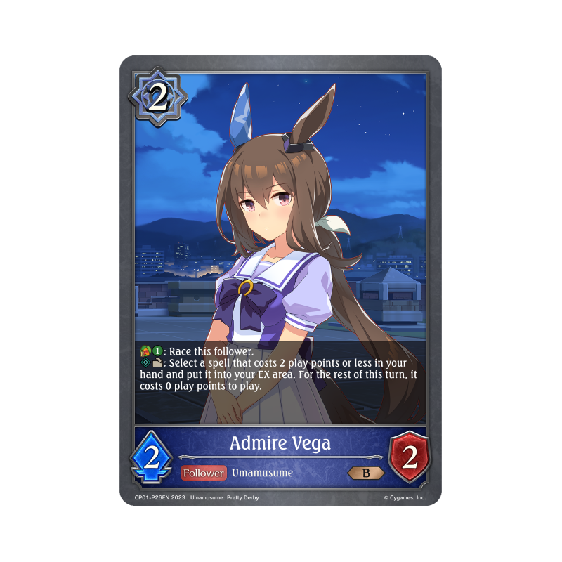 shadowverse-tcg-cp01-p26en-bronze-premium-admire-vega-umamusume-pretty-derby