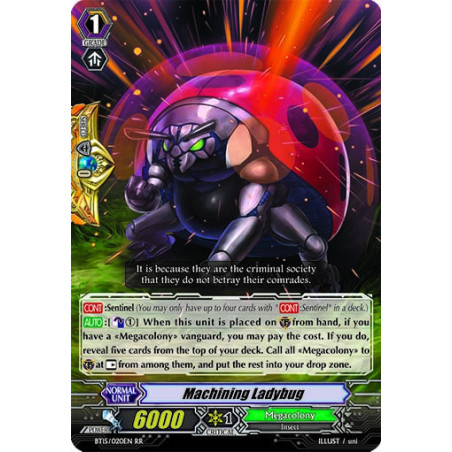 Vanguard_TCG_card_BT15_020EN_RR_Machining_Ladybug_Infinite_Rebirth
