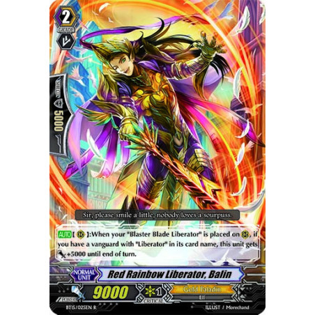 Vanguard_TCG_card_BT15_025EN_R_Red_Rainbow_Liberator_Balin_Infinite_Rebirth