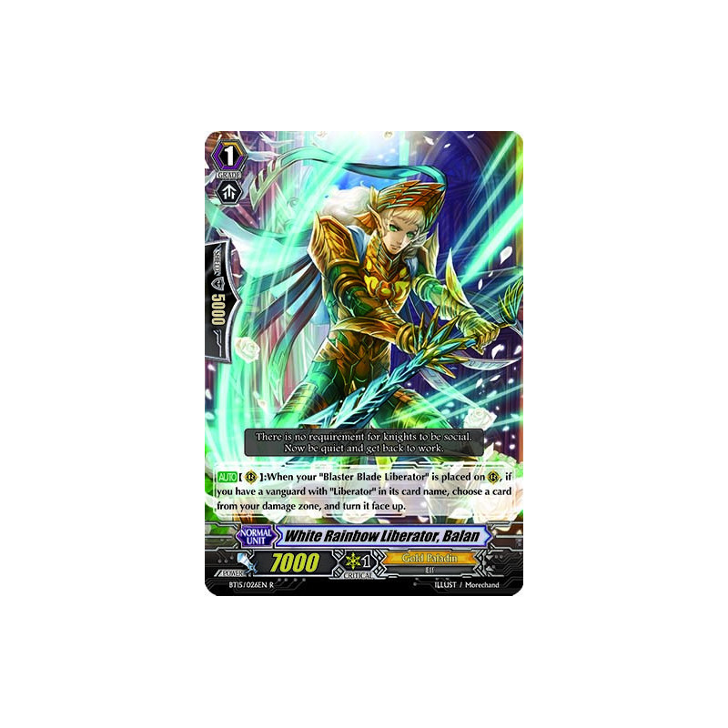Vanguard_TCG_card_BT15_026EN_R_White_Rainbow_Liberator_Balan_Infinite_Rebirth