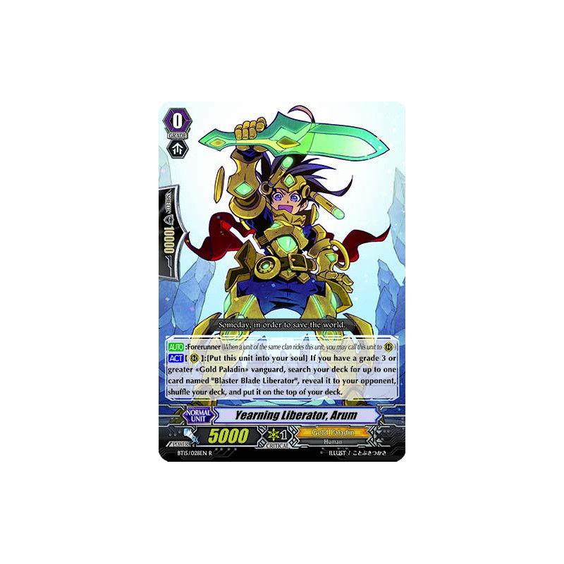 Vanguard_TCG_card_BT15_028EN_R_Yearning_Liberator_Arum_Infinite_Rebirth
