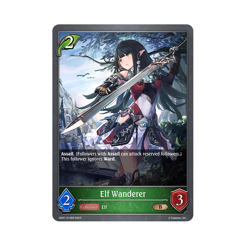 shadowverse-tcg-sd01-013en-bronze-elf-wanderer-regal-fairy-princess